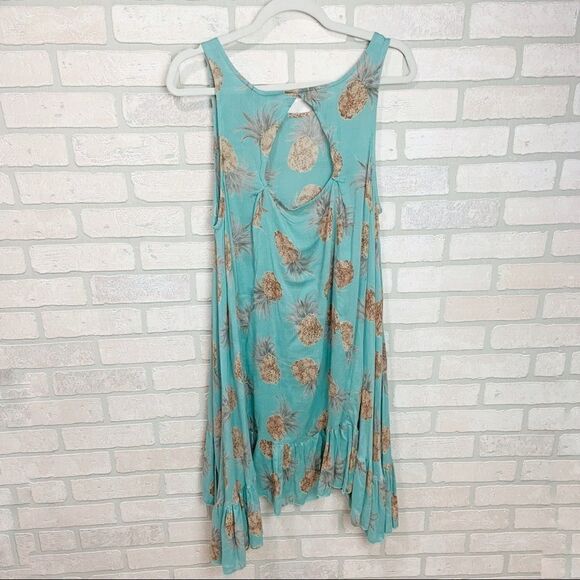 Charlie Paige Pineapple Ruffle Dress K14 - Picture 5 of 8